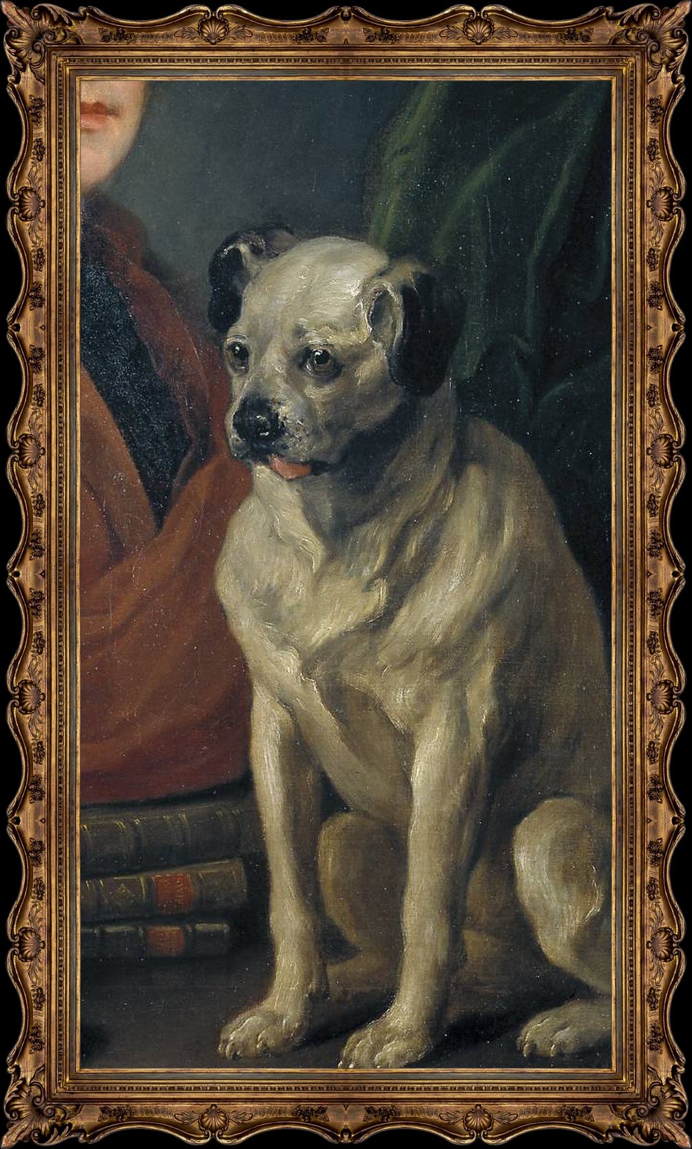 The Painter and His Pug close-up artwork